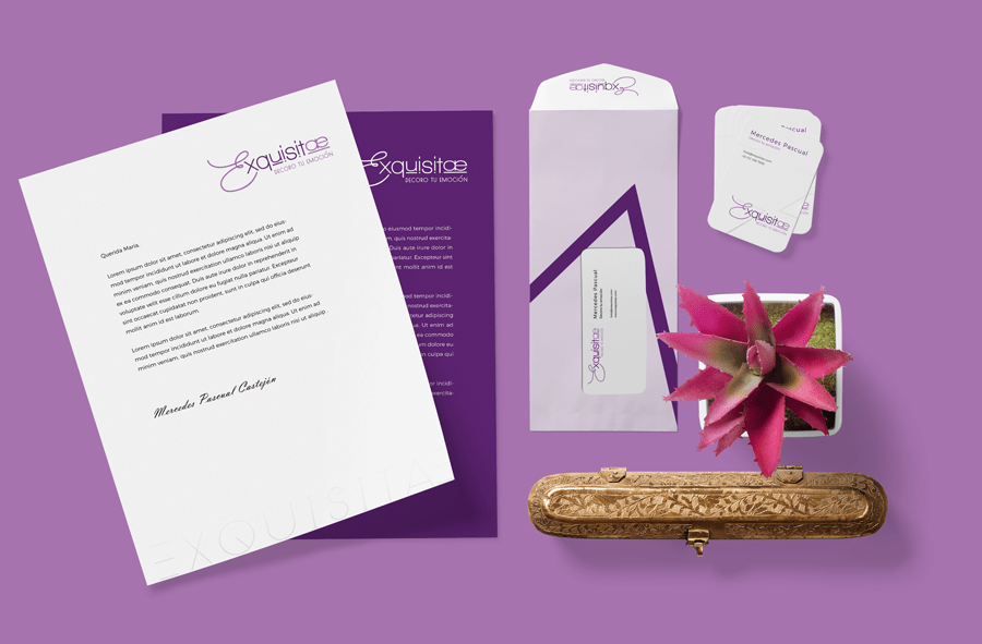 Papeleria de Exquisitae, decoracion de eventos, talleres florales y detalles únicos, Palma de Mallorca, Islas Baleares