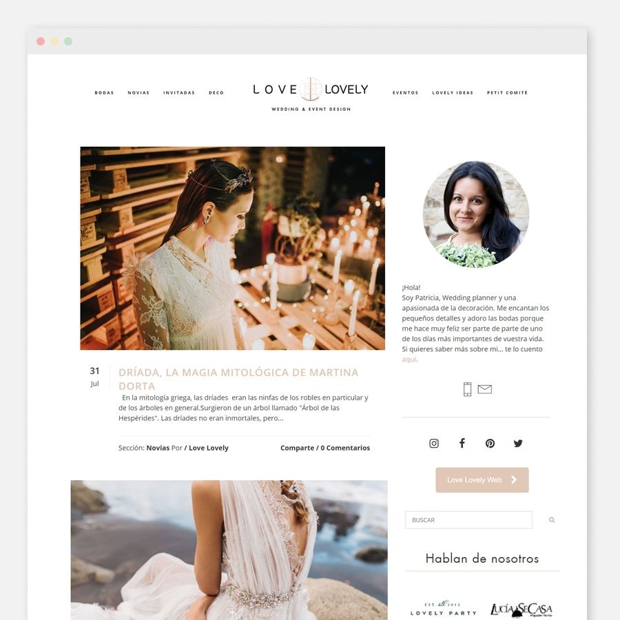 Logo: Love Lovely, Wedding and Event Design