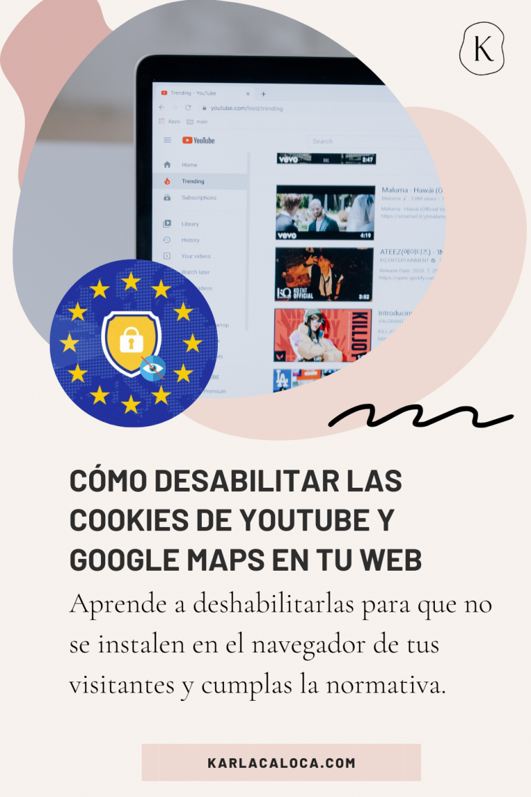 Cómo deshabilitar las cookies de YouTube y Google Maps